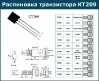 Транзистор КТ209