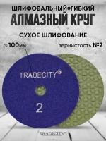 Алмазный Гибкий Шлифовальный Круг Треугольник D100/№2