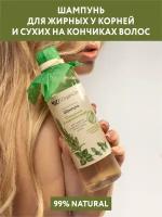 OZ! OrganicZone шампунь Очищение и нормализация для жирных у корней у сухих на кончиках волос