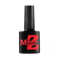 Mooz Гель-лак Gel Polish, 9 мл, 100 Темно-бордовый с красным глиттером