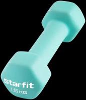 Гантель неопреновая Starfit Db-201 1,5 кг, мятный