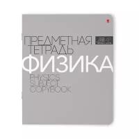 Альт Тетрадь предметная Новая классика. Физика 7-48-1100/01, клетка, 48 л., 20 шт., серый