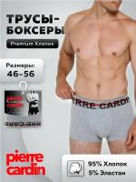 Трусы мужские боксеры РС 00119 BOXER GRIGIO MELANGE 4/M(46-48), серые