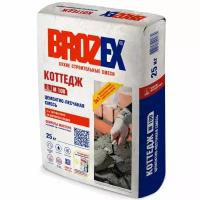 Цементно-песчаная смесь Brozex М-100 коттедж 25 кг, шт