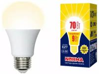Светодиодная лампа Volpe LED-A60-9W/3000K/E27/FR/NR картон