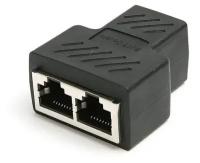 Разветвитель для интернет кабеля на 2 RJ45 8P8C VCOM FTP 5e LAN