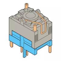 Клеммник с ножевым разъединителем ABB 1SNA166559R0600