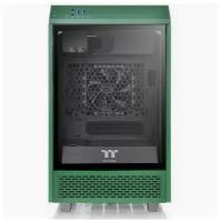 Корпус Thermaltake The Tower 100 Racing Green черный без БП miniITX 1x120mm 3x140mm 2xUSB3.0 audio bott PSU