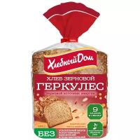 Хлебный Дом Хлеб Геркулес зерновой пшеничный тостовый в нарезке, 250 г