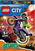 Конструктор LEGO City Stuntz 60296 Акробатический трюковый мотоцикл