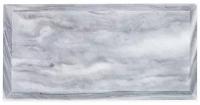 Плитка мрамор Natural Mosaic BRI-033-(Bardiglio-Nuvolato) прямоугольник глянцевый