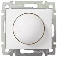 Светорегулятор (диммер) Legrand СП Valena 400 Вт поворотный, белый, 770061