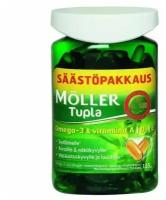Omega-3 MOLLER TUPLA 150 шт. рыбий жир меллер капсулы Норвегия от orkla