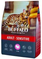 Mr. Buffalo ADULT SENSITIVE 1,8кг (индейка) д/кошек