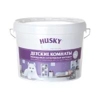 Краска акриловая HUSKY детские комнаты матовая белый 9 л