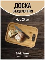 Разделочная доска BAMBOO TOUCH 40х27х1.5см