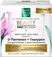Чистая линия Крем-мусс для лица Pure Line Beauty Protection