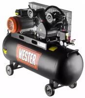 Компрессор масляный WESTER WBK2200/100PRO ременной привод, поршневой, 2200 Вт, 340л/мин, 8бар