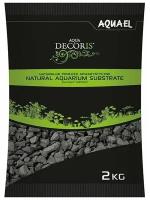 Грунт для аквариума, AQUAEL AQUA DECORIS BASALT GRAVEL 2-4 мм 2 кг, 1 шт