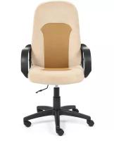 Компьютерное кресло TetChair Parma офисное, обивка: флок, цвет: бежевый/бронзa