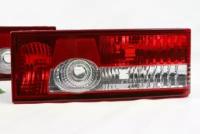 Задние фонари Люкс Освар простые красно белые комплект для ВАЗ 2108, 2109, 21099, 2110, 2111, 2112, 2113, 2114. Аналог!