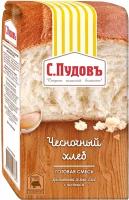С.Пудовъ Смесь для выпечки хлеба Чесночный хлеб, 0.5 кг