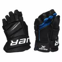 Перчатки хоккейные BAUER X S21 INT 1058649 (13 / черный-белый)