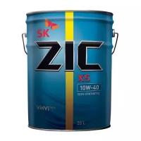 Полусинтетическое моторное масло ZIC X5 DIESEL 10W-40, 20 л