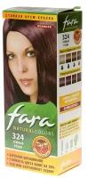 Крем-краска для волос Fara Natural Colors 324 темный рубин