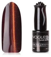 Гель-лак с блестками Vogue Nails кошачий глаз, магнитный, полупрозрачный фиолетовый, 10 мл