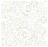 Ella Bella #2515 PHOTO BACKDROP HOPSCOTCH CIRCLES фон бумажный загадочные круги 1.2х3.7 м