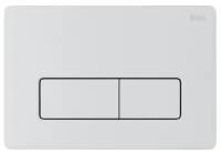 Клавиша для смыва Iddis Unifix, универсальная, 24,5 x 16,5 см, белая