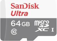 Карта памяти SanDisk Ultra microSDHC 64GB 100MB/s Class 10 UHS-I (SDSQUNR-064G-GN3MN)