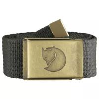 Ремень Fjallraven Canvas Brass Belt 4cm 032 (Mountain Grey)