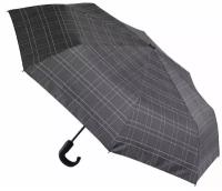 Зонт FABRETTI, черный, серый