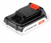 Аккумулятор для Black & Decker 18V 2.0Ah (Li-Ion) PN: BL2018-XJ