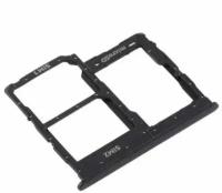 Сим лоток / Держатель сим карты / Контейнер SIM / sim holder SIM для Samsung A013F ( A01 Core ) Черный