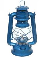 Лампа керосиновая «Винтаж» 24,5см 180мл переносная, цвет голубой