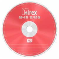 Диск DVD+R Mirex 8.5 Gb, 8x, Бум. конверт (1), Dual Layer (1/150)