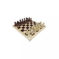 Шахматы обиходные парафинированные С доской 290х145 мм (Арт. ИН-7521)