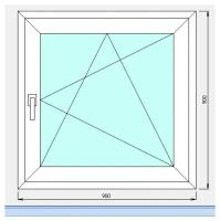 ПВХ окна ш900*в900