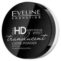 Транспарентная фиксирующая пудра Eveline Cosmetics Translucent Full HD Loose Powder 6 г