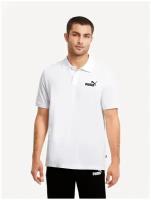 Футболка-поло PUMA/58667402/ESS Pique Polo/белый/XL