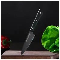 Нож кухонный Samura SHADOW, для овощей, лезвие 9,9 см