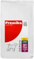 Premika Adult Large Beef & Turkey (Говядина + Индейка) 25/13 - 3кг