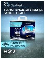 Лампа 12v H27 27w Pg13 4300k Clearlight Whitelight 2 Шт. Duobox Mlh27wl ClearLight арт. MLH27WL