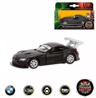 Модель 1:38 BMW Z4 GT3, откр. двери, 11см, черн. матовый 870297 Пламенный мотор