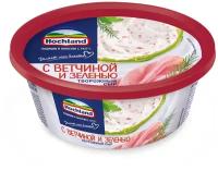 Сыр Hochland творожный с ветчиной и зеленью 60%