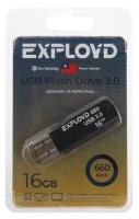 USB флэш-накопитель EXPLOYD EX-16GB-660-Black USB 3.0