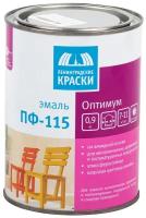 Текс оптимум ПФ 115 эмаль алкидная, универсальная, глянцевая, шоколадный (0,9кг)